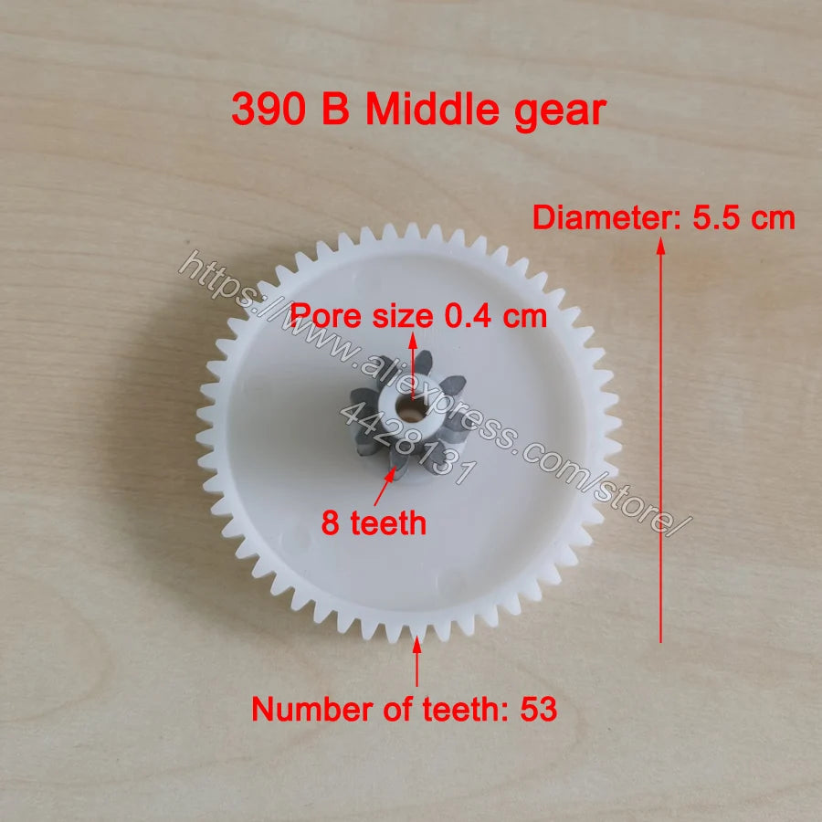 Children Electric Car Plastic Gear,550 Gearbox Gear for Electric Baby Cars,Kid'S Electric Vehicle Metal Gear for 390 Gearbox