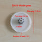 Children Electric Car Plastic Gear,550 Gearbox Gear for Electric Baby Cars,Kid'S Electric Vehicle Metal Gear for 390 Gearbox