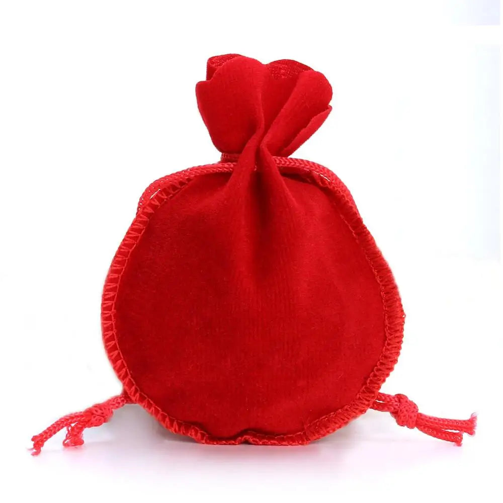 Drawstring Velvet Bag Drawstring Calabash Pouch Jewelry Packaging Bag Wedding/Christmas Favor Pouches & Gift Bags