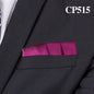 Satin Handkerchief for Men Candy Color Mens Suits Pocket Square Business Chest Towel Hanky Suit Napkin Solid Hankies