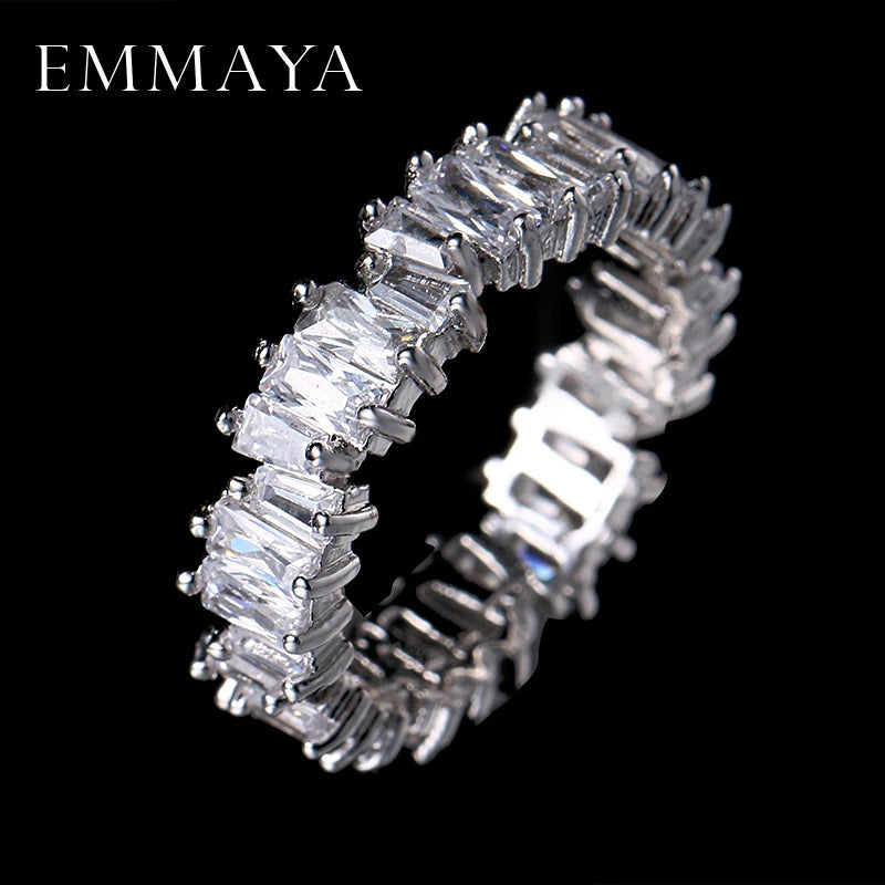 Women'S Luxury Wedding Ring with AAA Cz Fashion Party Jewelry Charm New Arrival