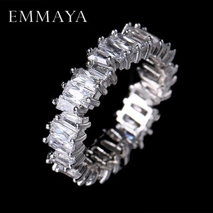Women'S Luxury Wedding Ring with AAA Cz Fashion Party Jewelry Charm New Arrival