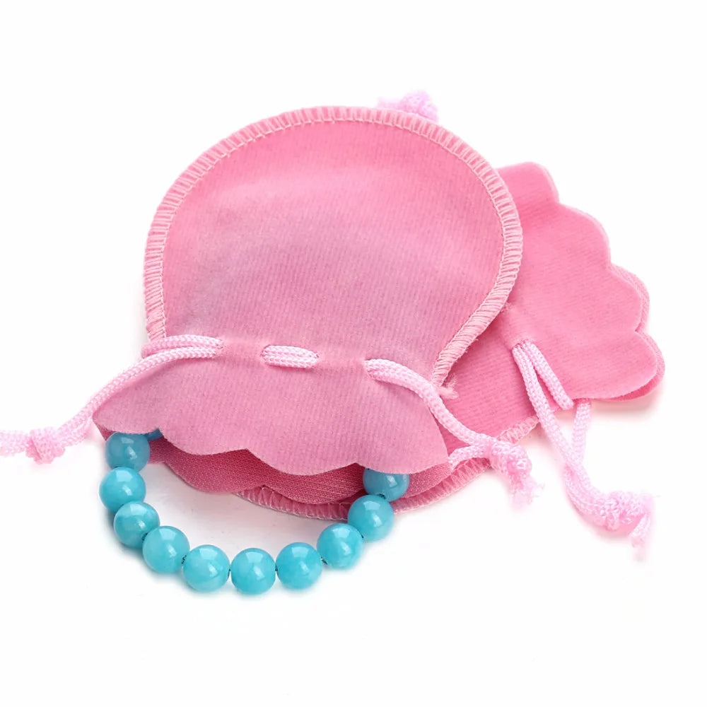 Drawstring Velvet Bag Drawstring Calabash Pouch Jewelry Packaging Bag Wedding/Christmas Favor Pouches & Gift Bags