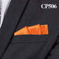 Satin Handkerchief for Men Candy Color Mens Suits Pocket Square Business Chest Towel Hanky Suit Napkin Solid Hankies