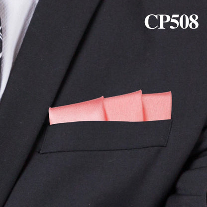 Satin Handkerchief for Men Candy Color Mens Suits Pocket Square Business Chest Towel Hanky Suit Napkin Solid Hankies