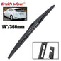 Erick'S Wiper 14" Rear Wiper Blade for Ford Focus 2 Hatchback MK2 2004 - 2011 Windshield Windscreen Clean Tailgate Window