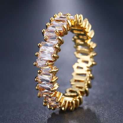 Women'S Luxury Wedding Ring with AAA Cz Fashion Party Jewelry Charm New Arrival