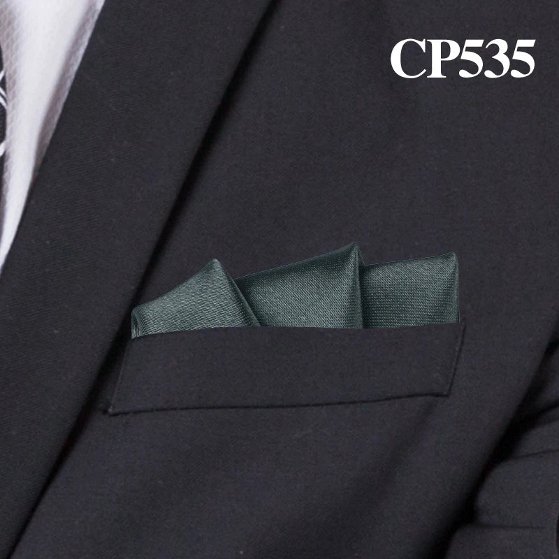 Satin Handkerchief for Men Candy Color Mens Suits Pocket Square Business Chest Towel Hanky Suit Napkin Solid Hankies