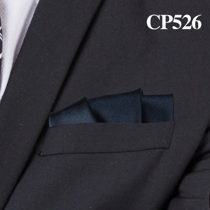 Satin Handkerchief for Men Candy Color Mens Suits Pocket Square Business Chest Towel Hanky Suit Napkin Solid Hankies