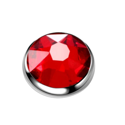 1PC Titanium Microdermal Piercing Surface Internally Threaded Gem Ends Dermal Skin Diver Hide in Medusa Piercing Body Jewelry