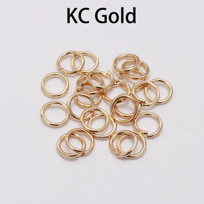 50-200Pcs/Lot 3-20 Mm Jump Rings Split Rings Connectors for Diy Jewelry Finding Making Accessories Wholesale Supplies