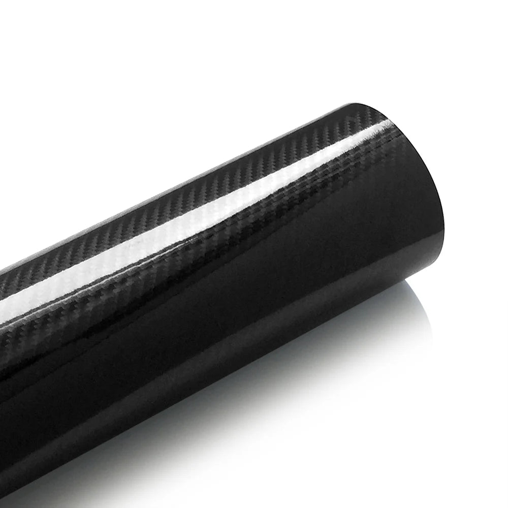 100*30/10Cm High Glossy 5D Carbon Fiber Wrapping Vinyl Film Motorcycle Tablet Stickers and Decals Auto Accessories Car Styling