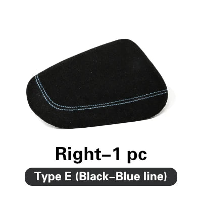 Genuine Leather Car Knee Pad Leg Cushion Rest Pillow for BMW F20 F30 G20 E90 E60 F10 E46 G30 E92 E36 E87 Interior Accessories