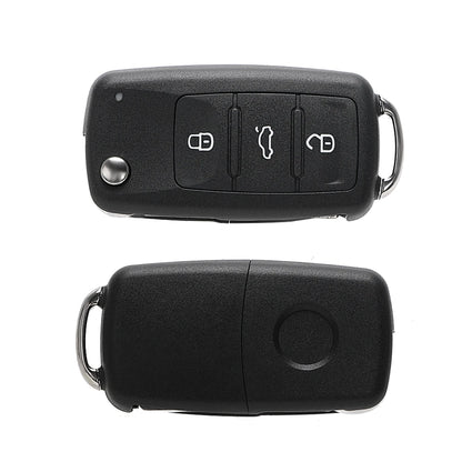 3 Buttons Car Key Shell Remote Flip for Beetle/Caddy/Eos/Golf/Jetta/Polo/Scirocco/Tiguan/Touran/Up for VW Blank Keys Cover Case