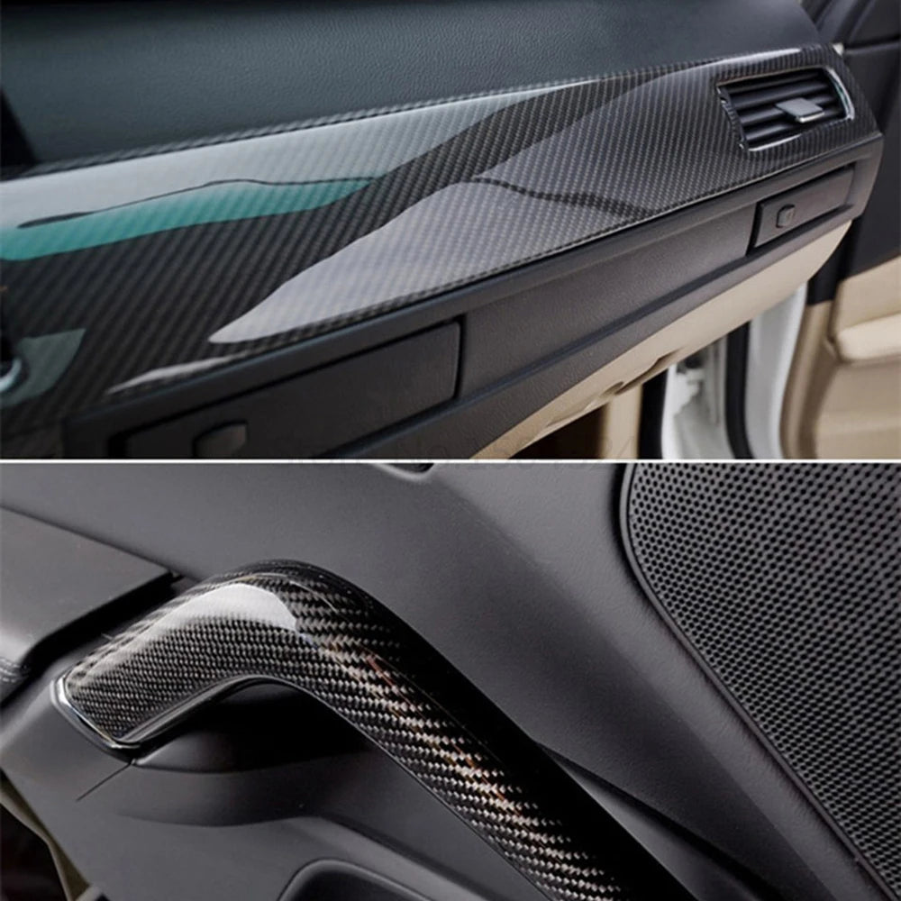 100*30/10Cm High Glossy 5D Carbon Fiber Wrapping Vinyl Film Motorcycle Tablet Stickers and Decals Auto Accessories Car Styling