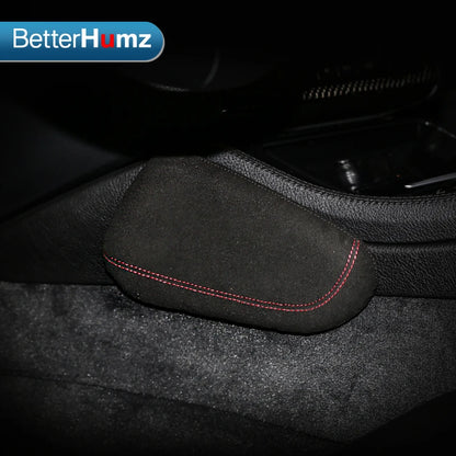 Genuine Leather Car Knee Pad Leg Cushion Rest Pillow for BMW F20 F30 G20 E90 E60 F10 E46 G30 E92 E36 E87 Interior Accessories