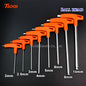 2/2.5/3/4/5/6/8/10Mm Ball/Flat Head Hex Key Allen Wrench Hand Tool Universal Quick Snap Adapter Chrome Vanadium Steel Hexagona