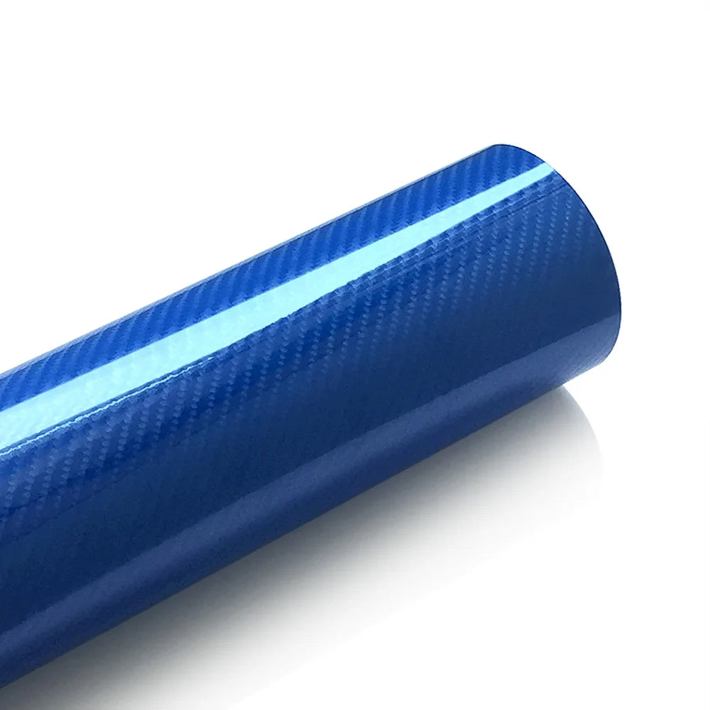 100*30/10Cm High Glossy 5D Carbon Fiber Wrapping Vinyl Film Motorcycle Tablet Stickers and Decals Auto Accessories Car Styling