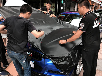 152Cm*200Cm 4D Carbon Fiber Vinyl Film Car Styling Wrapping Sheet Roll Film Automobiles DIY Car Hood Roof Stickers Accessories