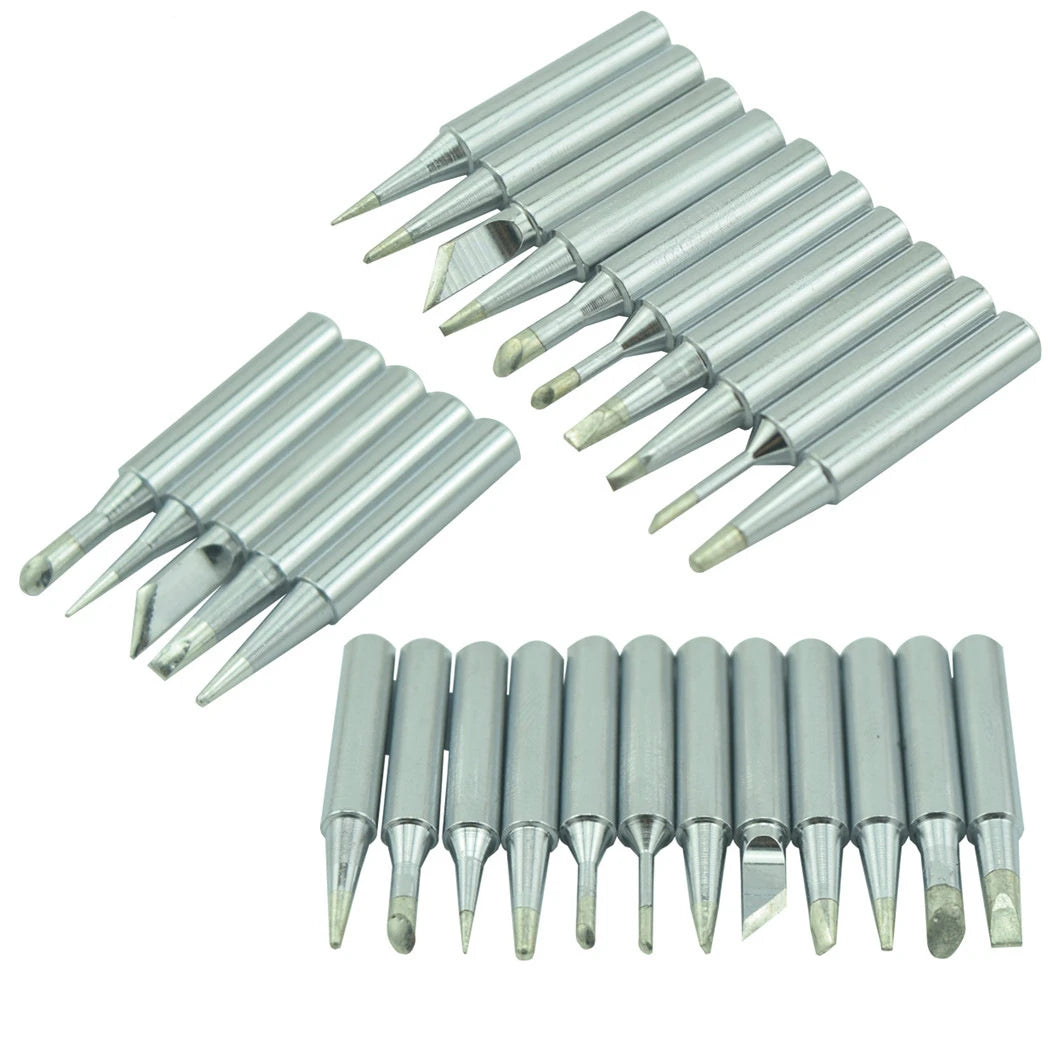 Solder Iron Tip Soldering Iron Pure Copper 900M Soldering Iron Lead-Free Solder Tips Electric Soldering Iron Tip