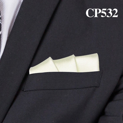 Satin Handkerchief for Men Candy Color Mens Suits Pocket Square Business Chest Towel Hanky Suit Napkin Solid Hankies