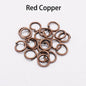 50-200Pcs/Lot 3-20 Mm Jump Rings Split Rings Connectors for Diy Jewelry Finding Making Accessories Wholesale Supplies