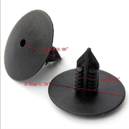 10X Wheel Arch Lining Splash Guard Trim Clips for Renault Clio MK2 Scenic Megane New Drop Shipping