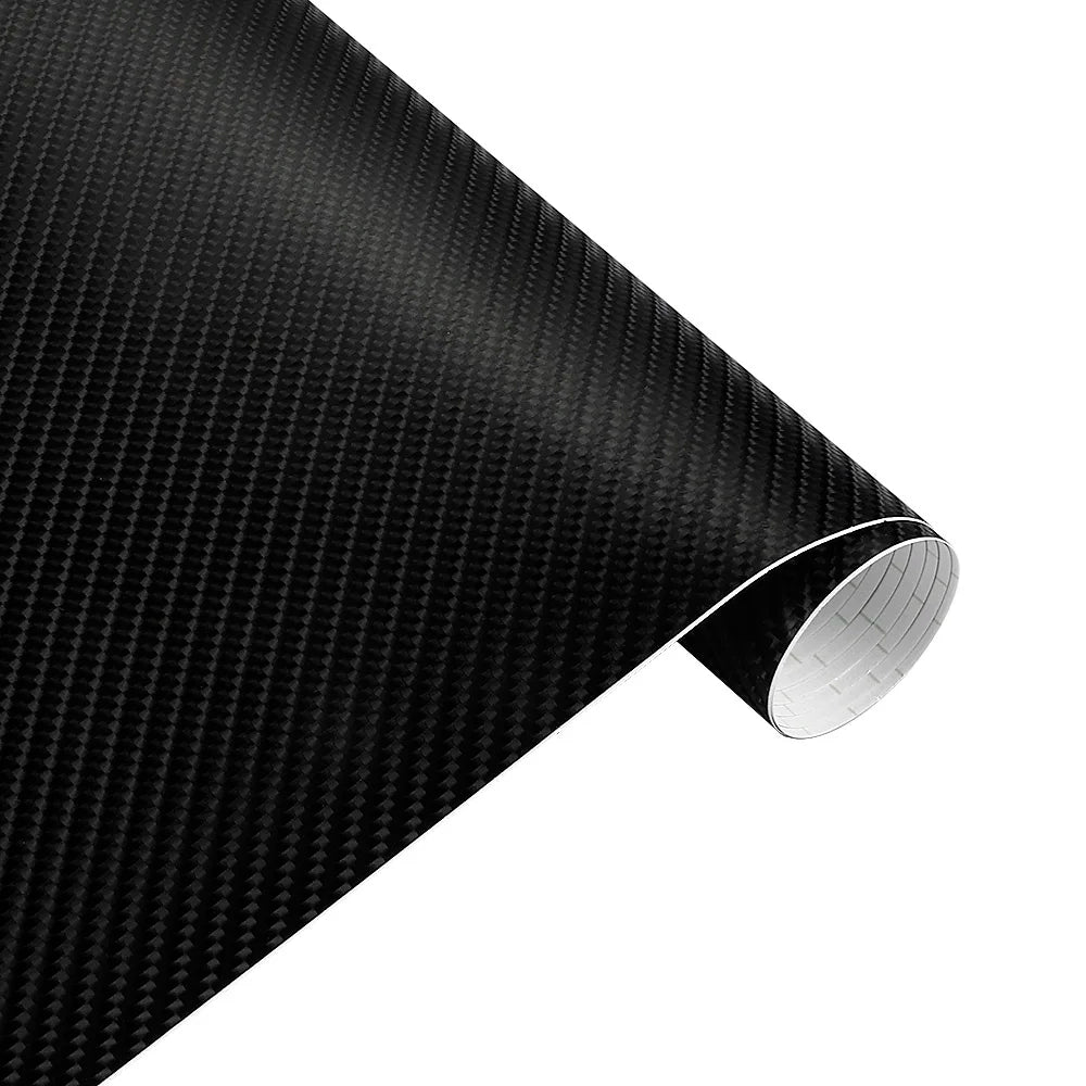 152Cm*200Cm 4D Carbon Fiber Vinyl Film Car Styling Wrapping Sheet Roll Film Automobiles DIY Car Hood Roof Stickers Accessories