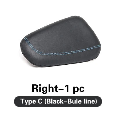 Genuine Leather Car Knee Pad Leg Cushion Rest Pillow for BMW F20 F30 G20 E90 E60 F10 E46 G30 E92 E36 E87 Interior Accessories