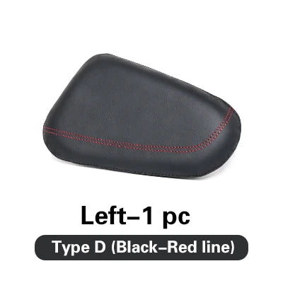 Genuine Leather Car Knee Pad Leg Cushion Rest Pillow for BMW F20 F30 G20 E90 E60 F10 E46 G30 E92 E36 E87 Interior Accessories
