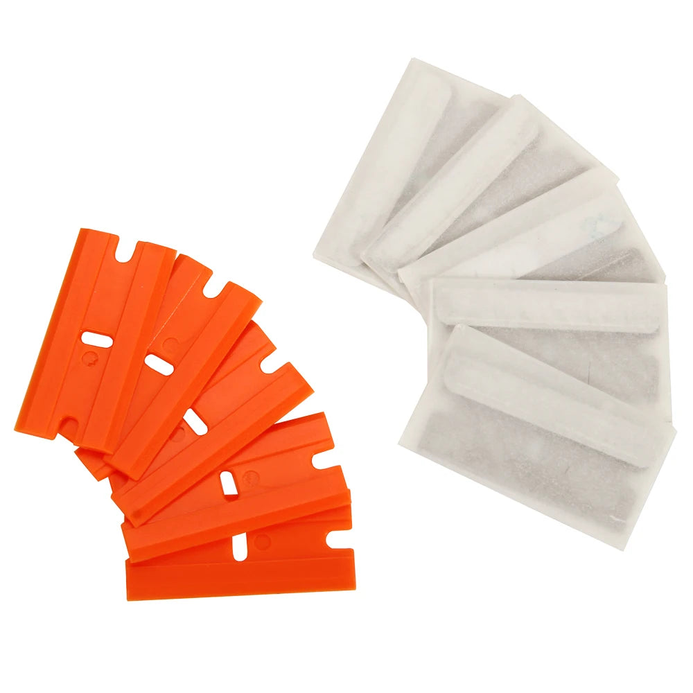 Razor Scraper Car Window Blade Knife Cleaner Ceramic Glass Sticker LOCA UV Glue Cleaner Remover Automotive Film Ceramic Tool