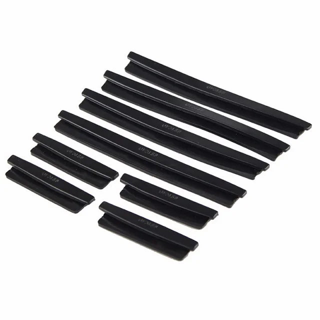 8Pcs/Set Car Door Side Edge Protector Strip Auto SUV Scrape Guard Bumper Handle Protective Cover Sticker Universal Auto Decal
