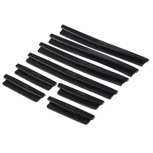 8Pcs/Set Car Door Side Edge Protector Strip Auto SUV Scrape Guard Bumper Handle Protective Cover Sticker Universal Auto Decal