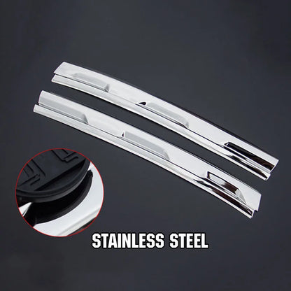 2Pcs Front Hood Grille Grill Mesh Sticker Lid Refit Molding Style Garnish for VW TIGUAN Mk2 Europe Version 2016 2017 2018 2021