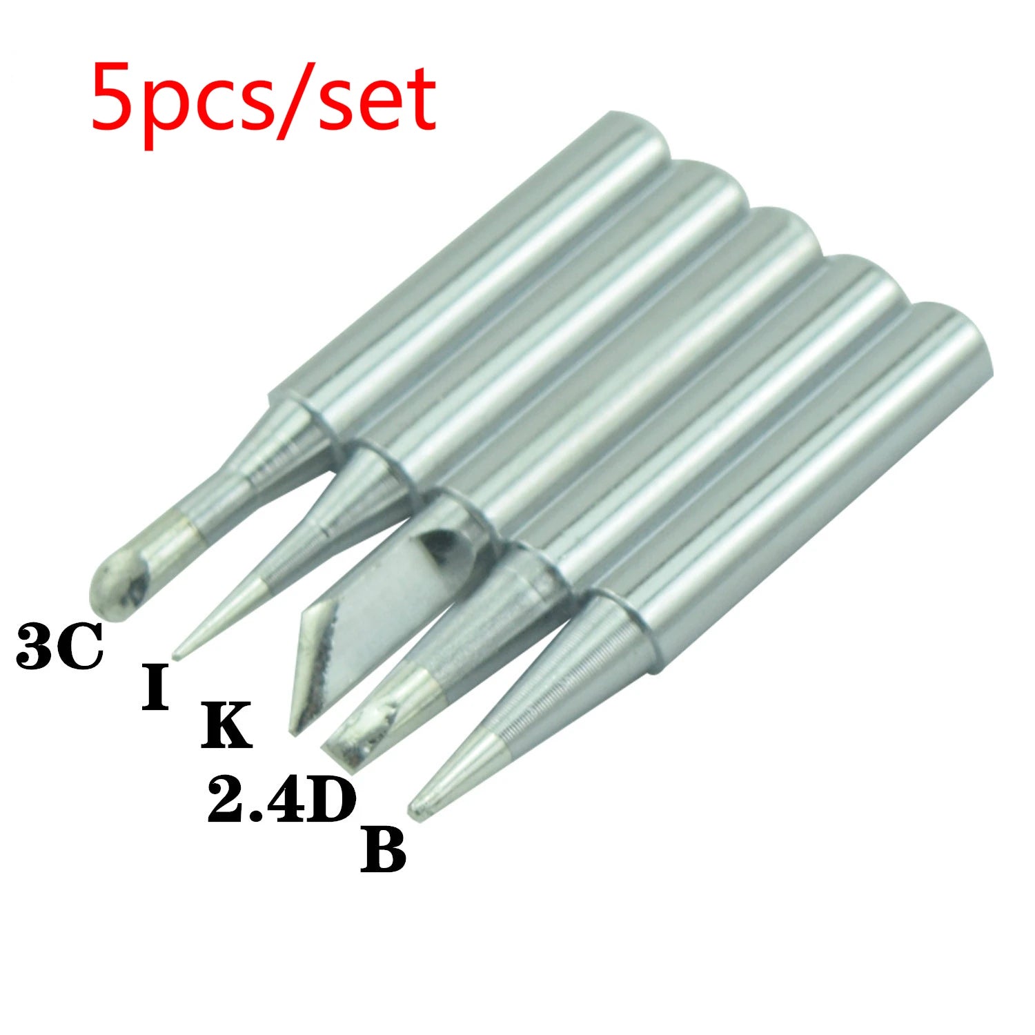 Solder Iron Tip Soldering Iron Pure Copper 900M Soldering Iron Lead-Free Solder Tips Electric Soldering Iron Tip