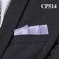 Satin Handkerchief for Men Candy Color Mens Suits Pocket Square Business Chest Towel Hanky Suit Napkin Solid Hankies