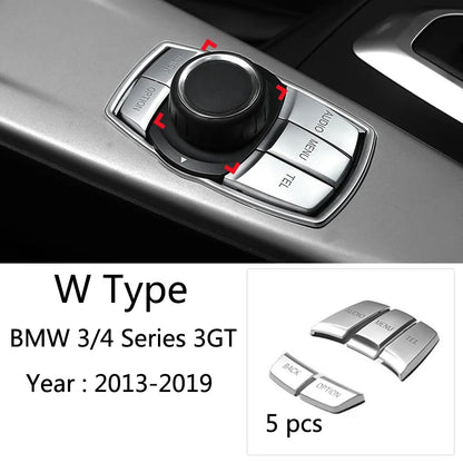 For BMW 3 4 Series 3GT F30 F31 F32 F34 F36 316Li 320Li Car Accessories Control Gear Shift Panel Decorative Strip Cover Trim