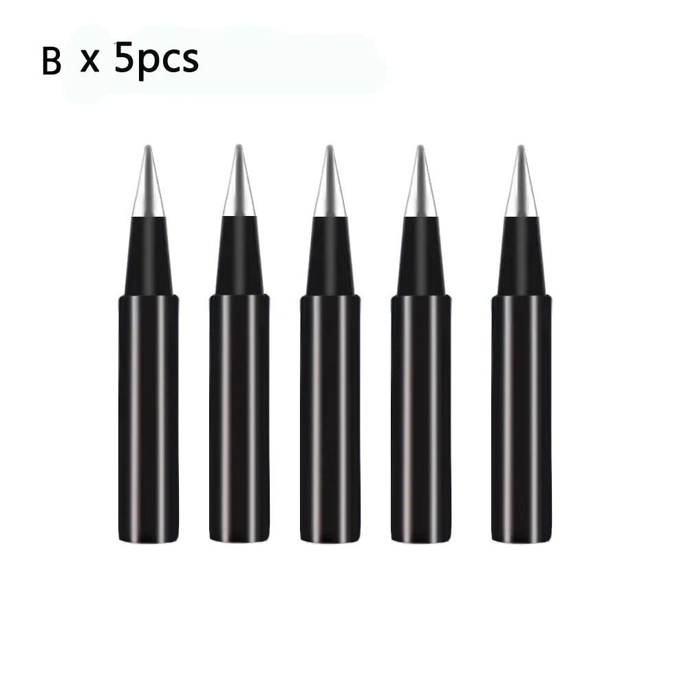 Solder Iron Tip Soldering Iron Pure Copper 900M Soldering Iron Lead-Free Solder Tips Electric Soldering Iron Tip