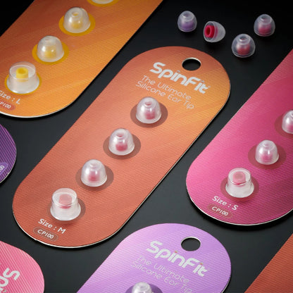 Spinfit CP100 CP800 CP240 In-Ear Ear Tips Silicone Case for Fiio DUNU KZ Hidizs Moondrop Earphone
