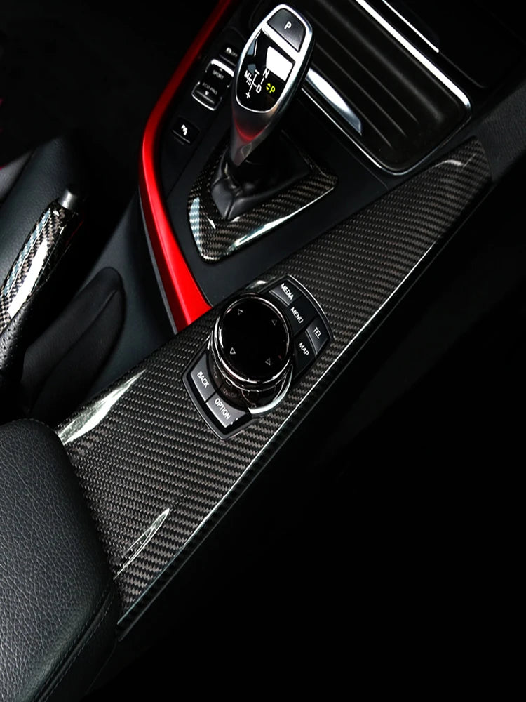 For BMW 3 4 Series 3GT F30 F31 F32 F34 F36 316Li 320Li Car Accessories Control Gear Shift Panel Decorative Strip Cover Trim