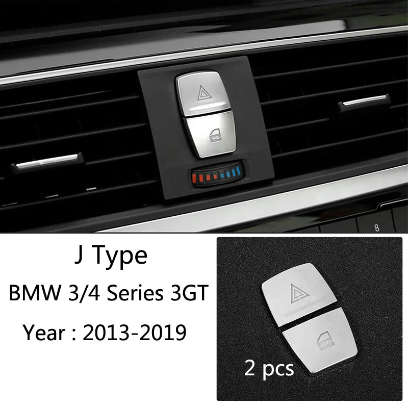 For BMW 3 4 Series 3GT F30 F31 F32 F34 F36 316Li 320Li Car Accessories Control Gear Shift Panel Decorative Strip Cover Trim