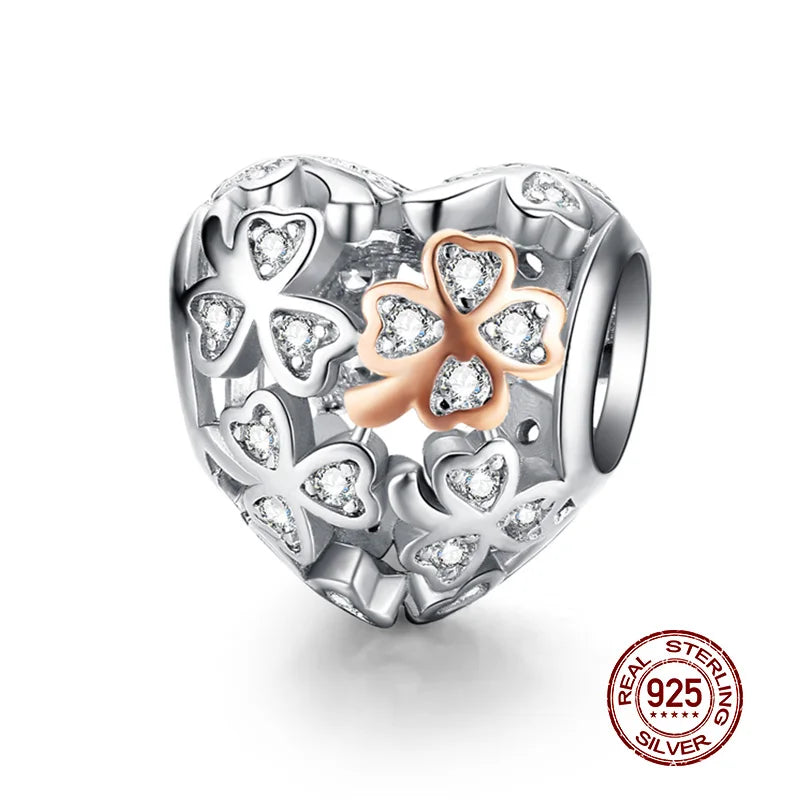 925 Sterling Silver Women Boy Girls Pet Camera Bee Charm Coffee Ladybug Beads Fit DIY Original Bracelet Pendants Jewelry