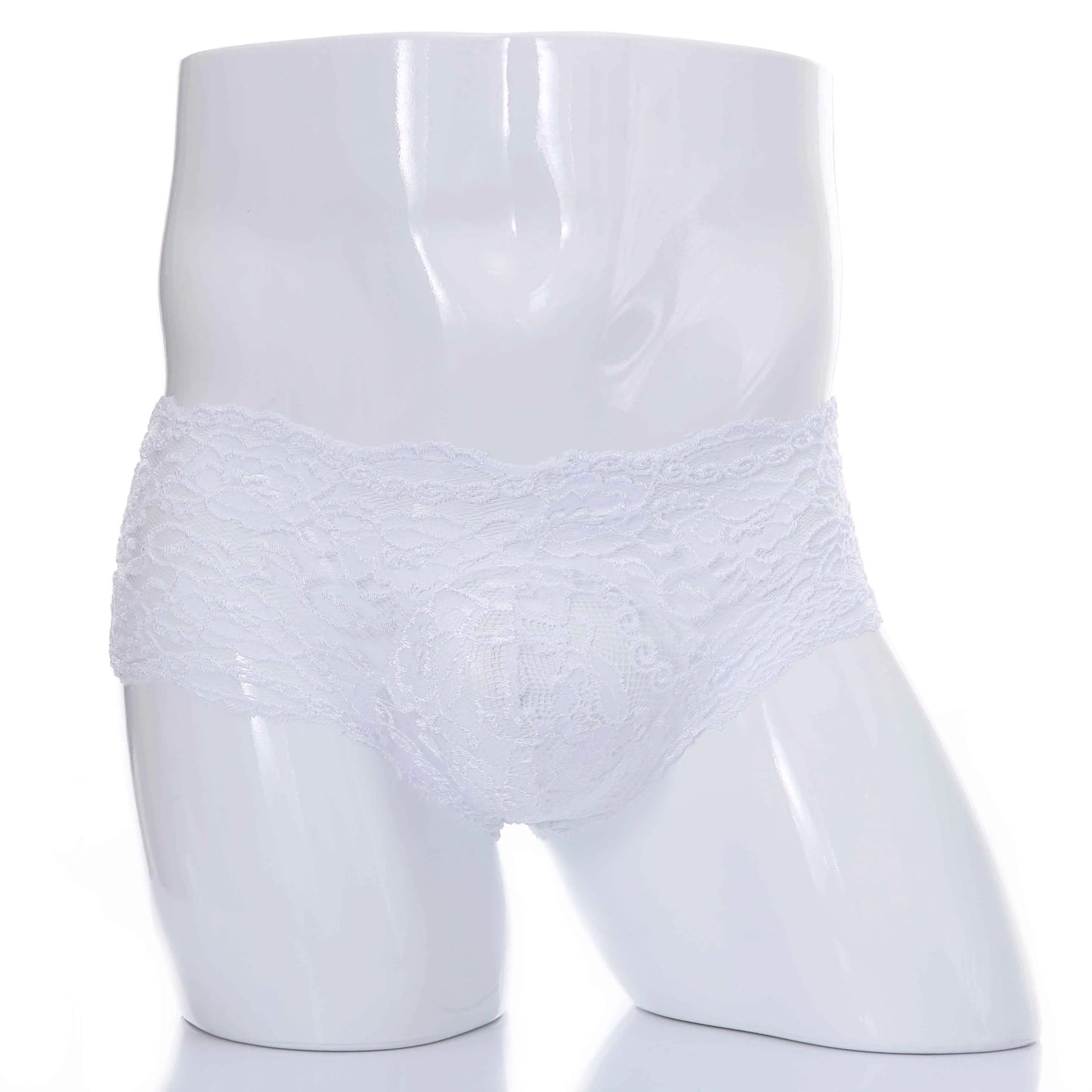 Lace Sexy Underwear Men Boxers Hombre Man Sissy Transparent Ultra Thin Panties Penis Pouch Boxer Shorts Underpants Cueca