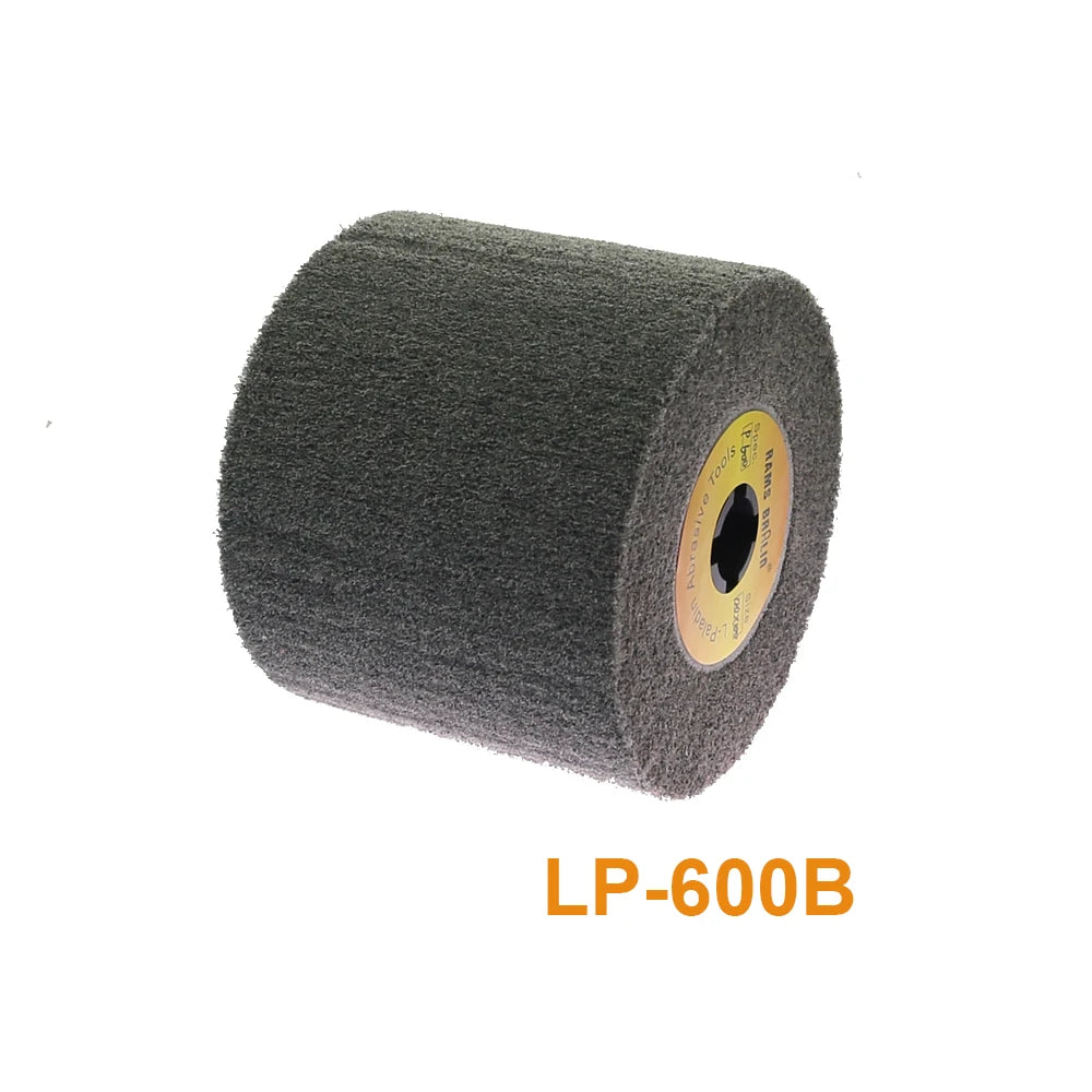 120*100*19Mm Non-Woven Nylon Flap Brush Satin Drawing Polishing Deburring Drum Wheel for Stainless Steel