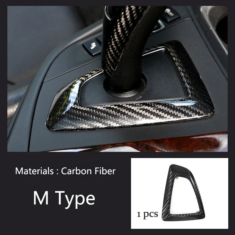 For BMW 3 4 Series 3GT F30 F31 F32 F34 F36 316Li 320Li Car Accessories Control Gear Shift Panel Decorative Strip Cover Trim