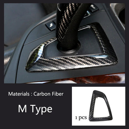 For BMW 3 4 Series 3GT F30 F31 F32 F34 F36 316Li 320Li Car Accessories Control Gear Shift Panel Decorative Strip Cover Trim