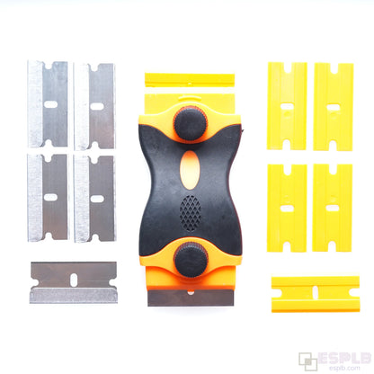 Razor Scraper Car Window Blade Knife Cleaner Ceramic Glass Sticker LOCA UV Glue Cleaner Remover Automotive Film Ceramic Tool