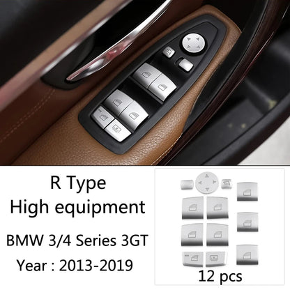 For BMW 3 4 Series 3GT F30 F31 F32 F34 F36 316Li 320Li Car Accessories Control Gear Shift Panel Decorative Strip Cover Trim