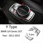 For BMW 3 4 Series 3GT F30 F31 F32 F34 F36 316Li 320Li Car Accessories Control Gear Shift Panel Decorative Strip Cover Trim
