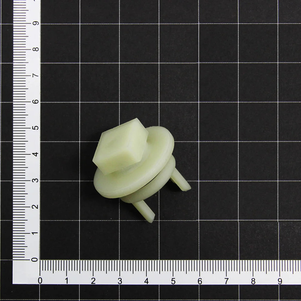 4Pcs Meat Grinder Pinion Parts Mincer Plastic Gear Screw Auger Bushing Coupling Sleeve 418076 for Bosch MFW1501 1545 1550 MUM4 5